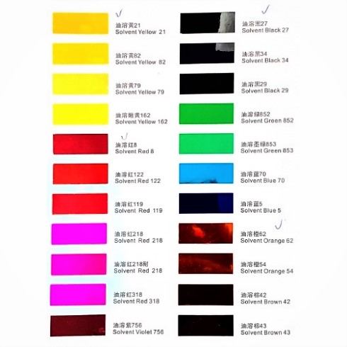 Tinh Màu / Solvent Dye - Dạng Bột